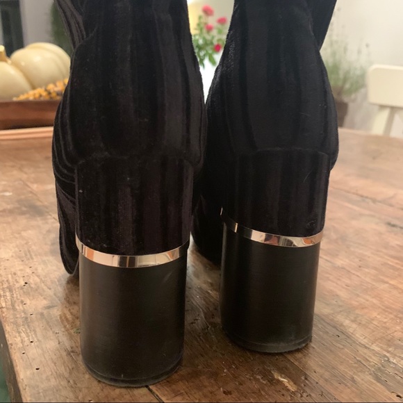 Design lab black heeled boots - Picture 2 of 6